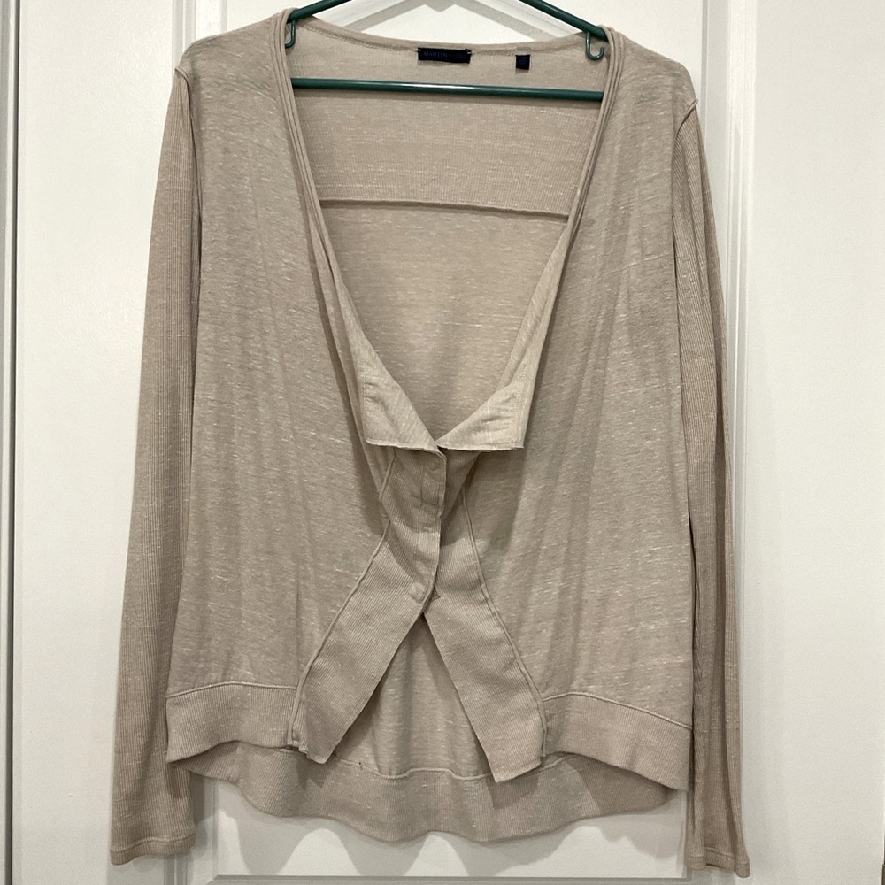 Martin + Osa Oatmeal Cardigan (xs)